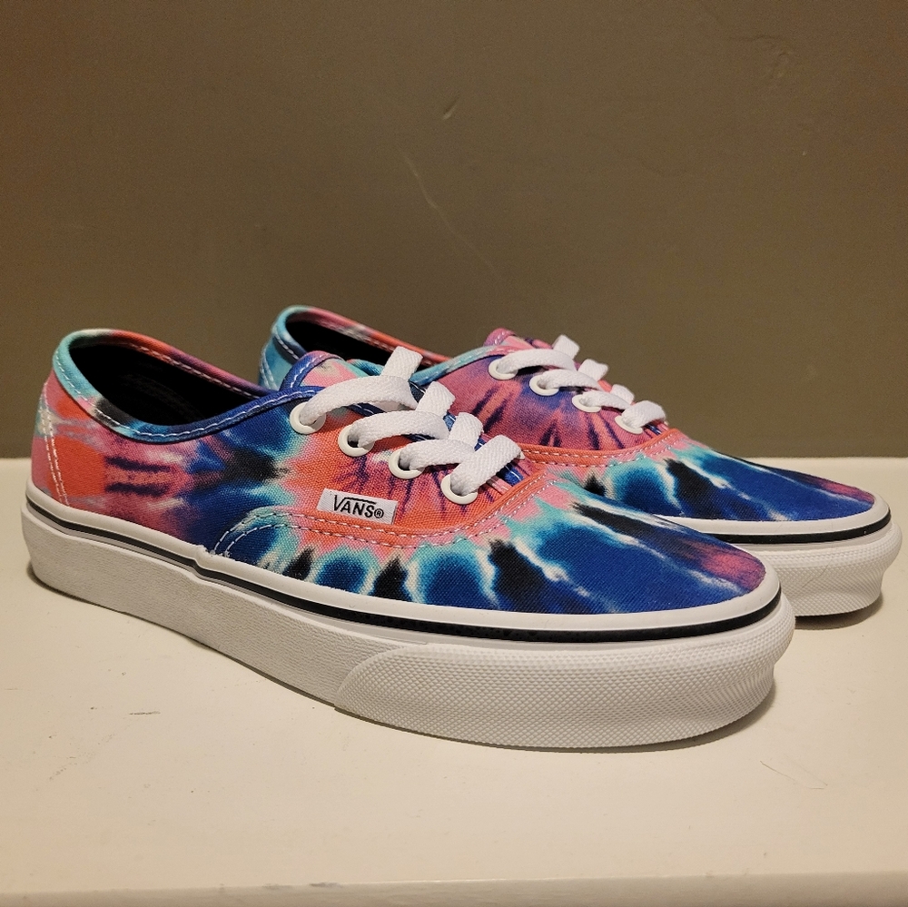 Vans Authentic Tie Dye-Multi/True White
